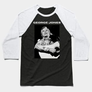 George Jones Baseball T-Shirt